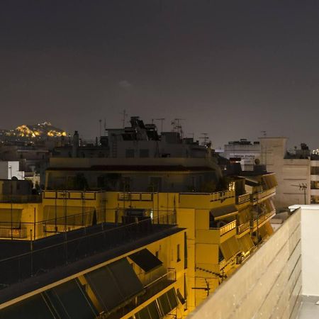 Ma Maison Nο 1, Penthouse, Acropolis And Lycabettus View, Ultra High Speed Internet 300 Mbps, 15' To Acropolis By Metro, 1' From Metro Station Athens Luaran gambar