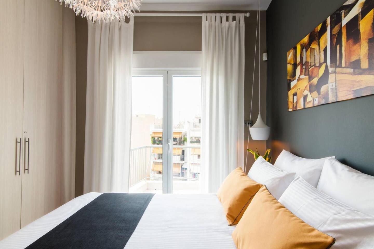 Ma Maison Nο 1, Penthouse, Acropolis And Lycabettus View, Ultra High Speed Internet 300 Mbps, 15' To Acropolis By Metro, 1' From Metro Station Athens Luaran gambar