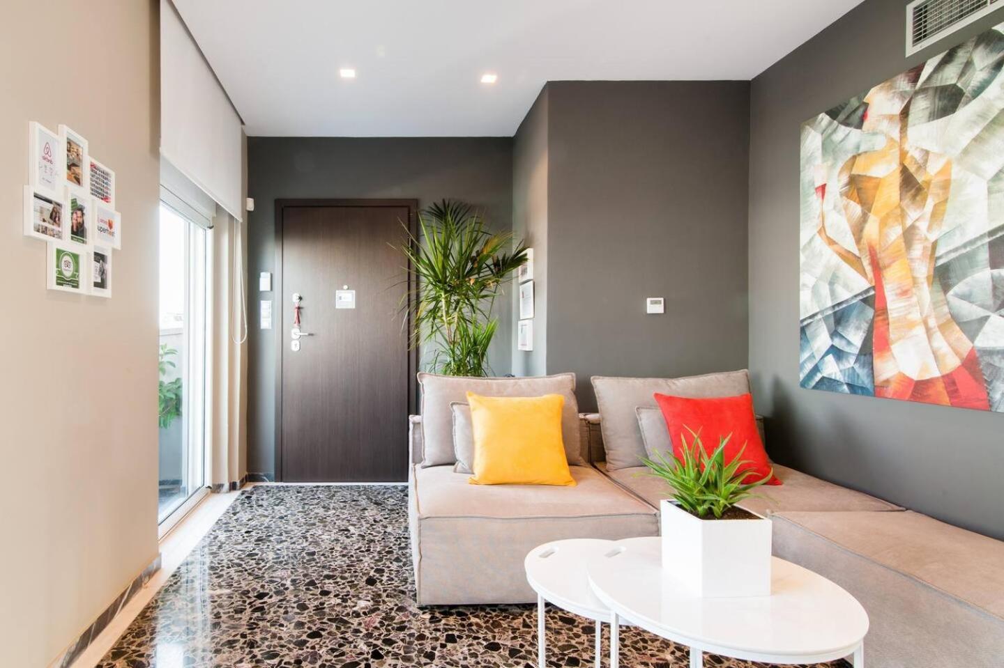 Ma Maison Nο 1, Penthouse, Acropolis And Lycabettus View, Ultra High Speed Internet 300 Mbps, 15' To Acropolis By Metro, 1' From Metro Station Athens Luaran gambar
